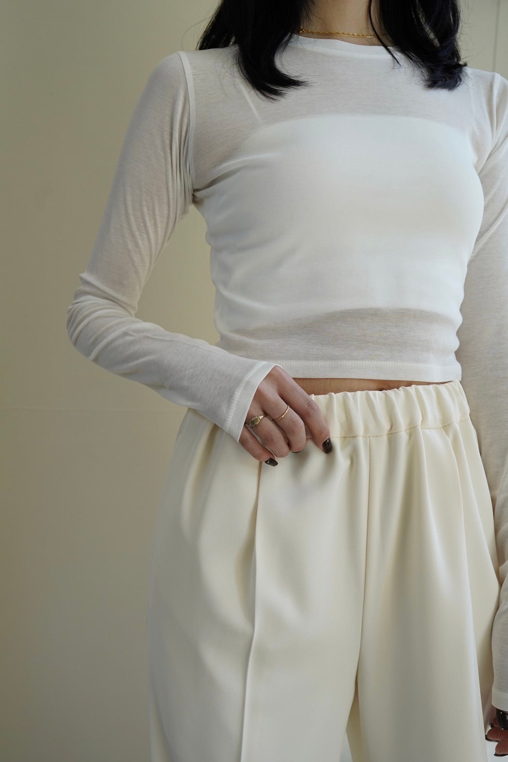 Relax pants - OFF WHITE