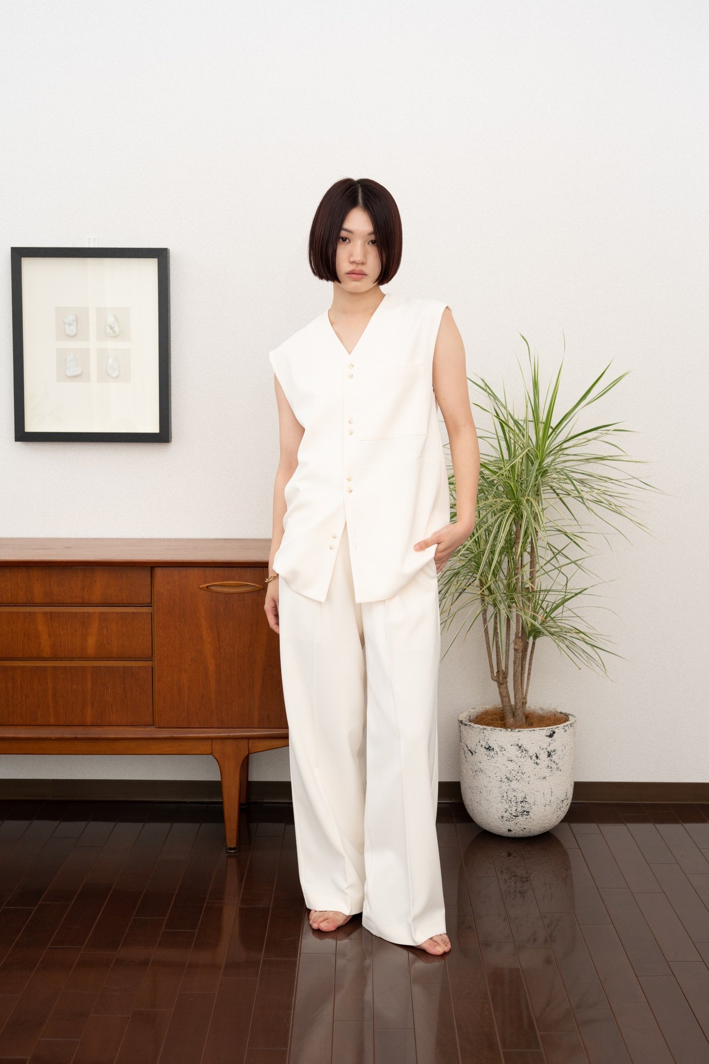Relax pants - OFF WHITE