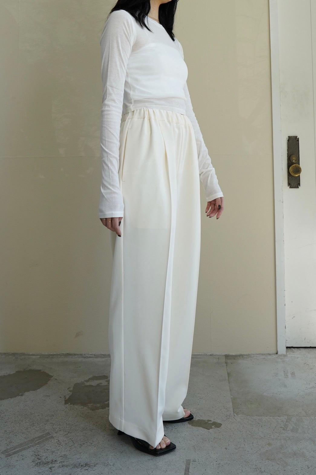 Relax pants - OFF WHITE