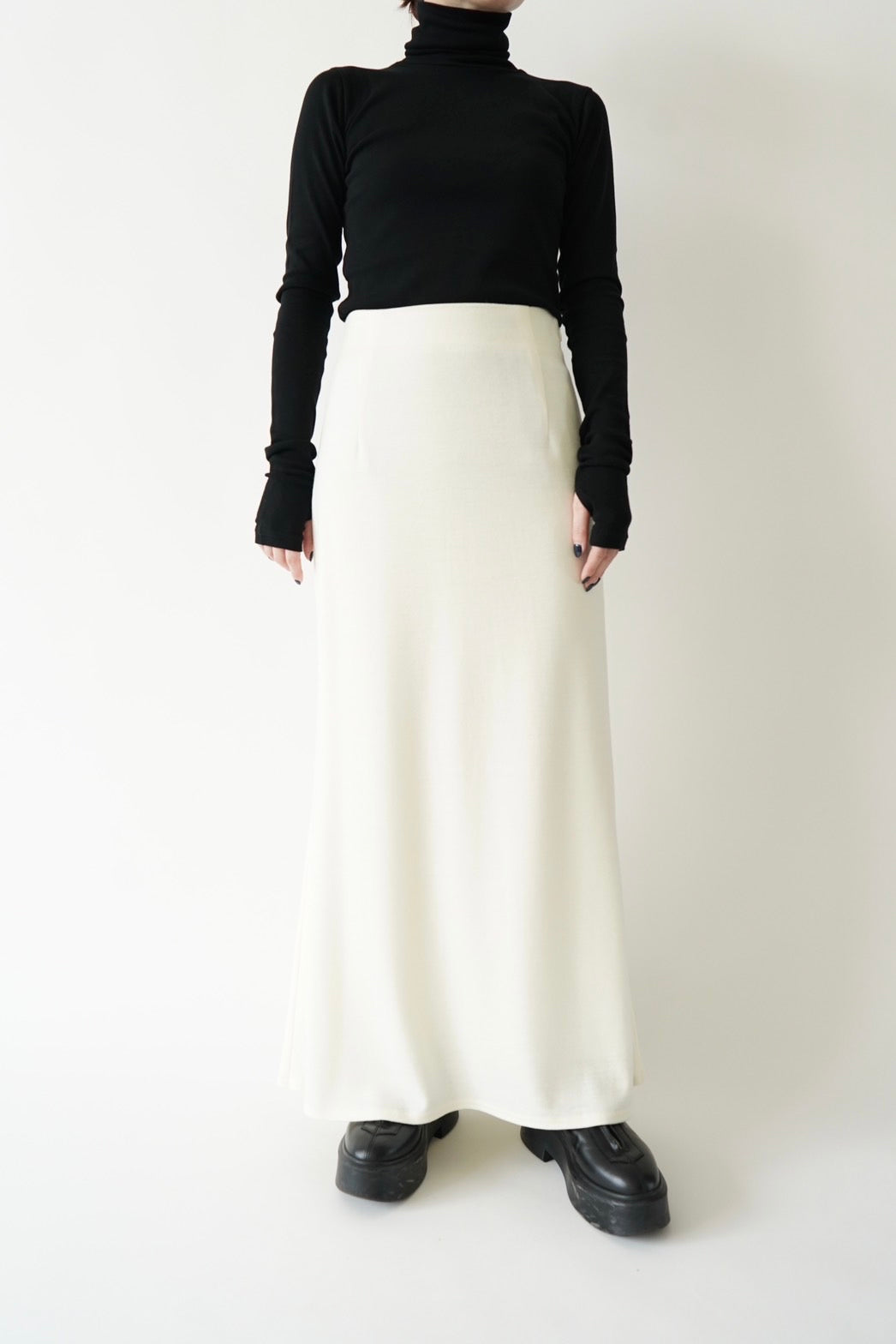 Turtle neck c/s - BLACK