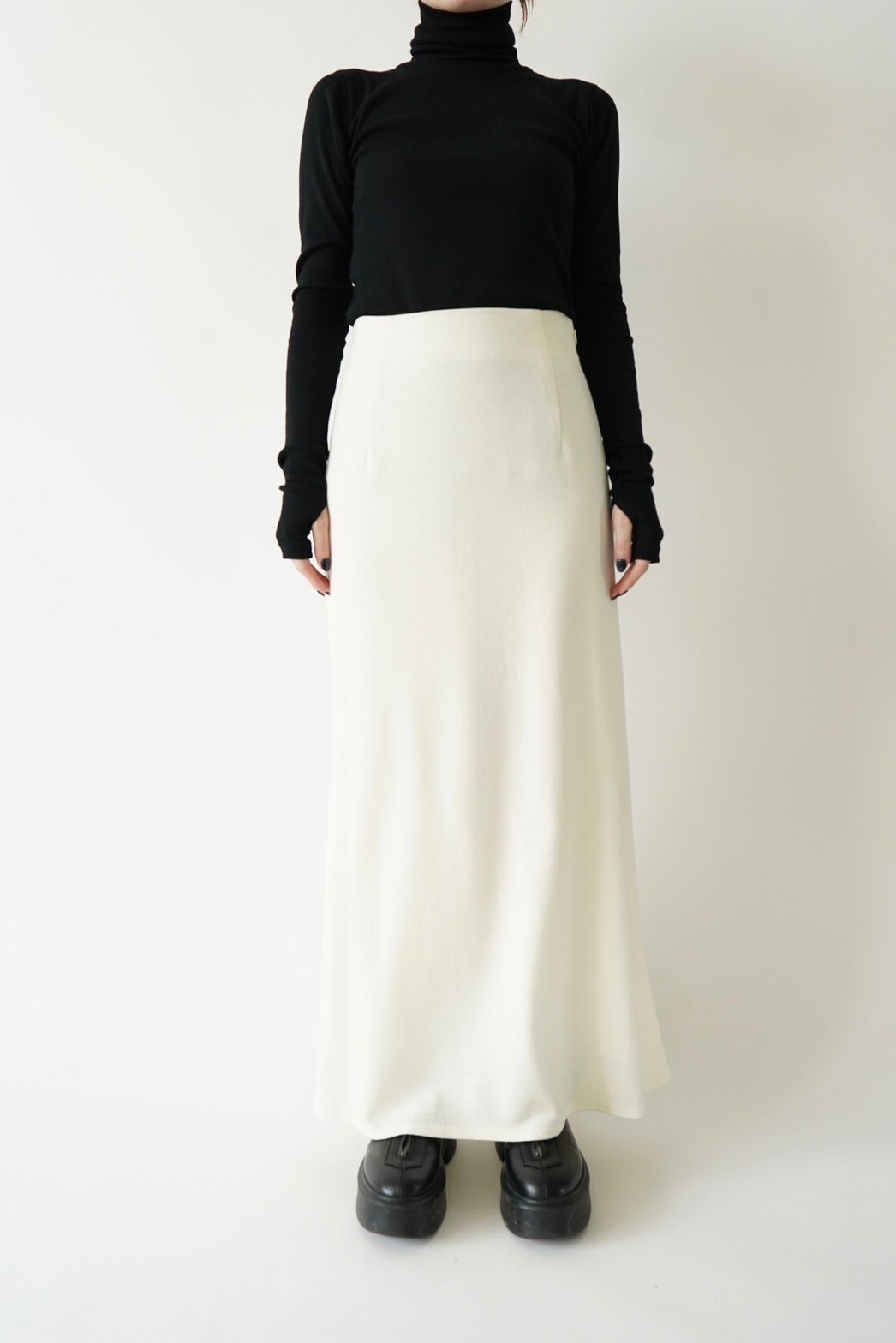 Turtle neck c/s - BLACK