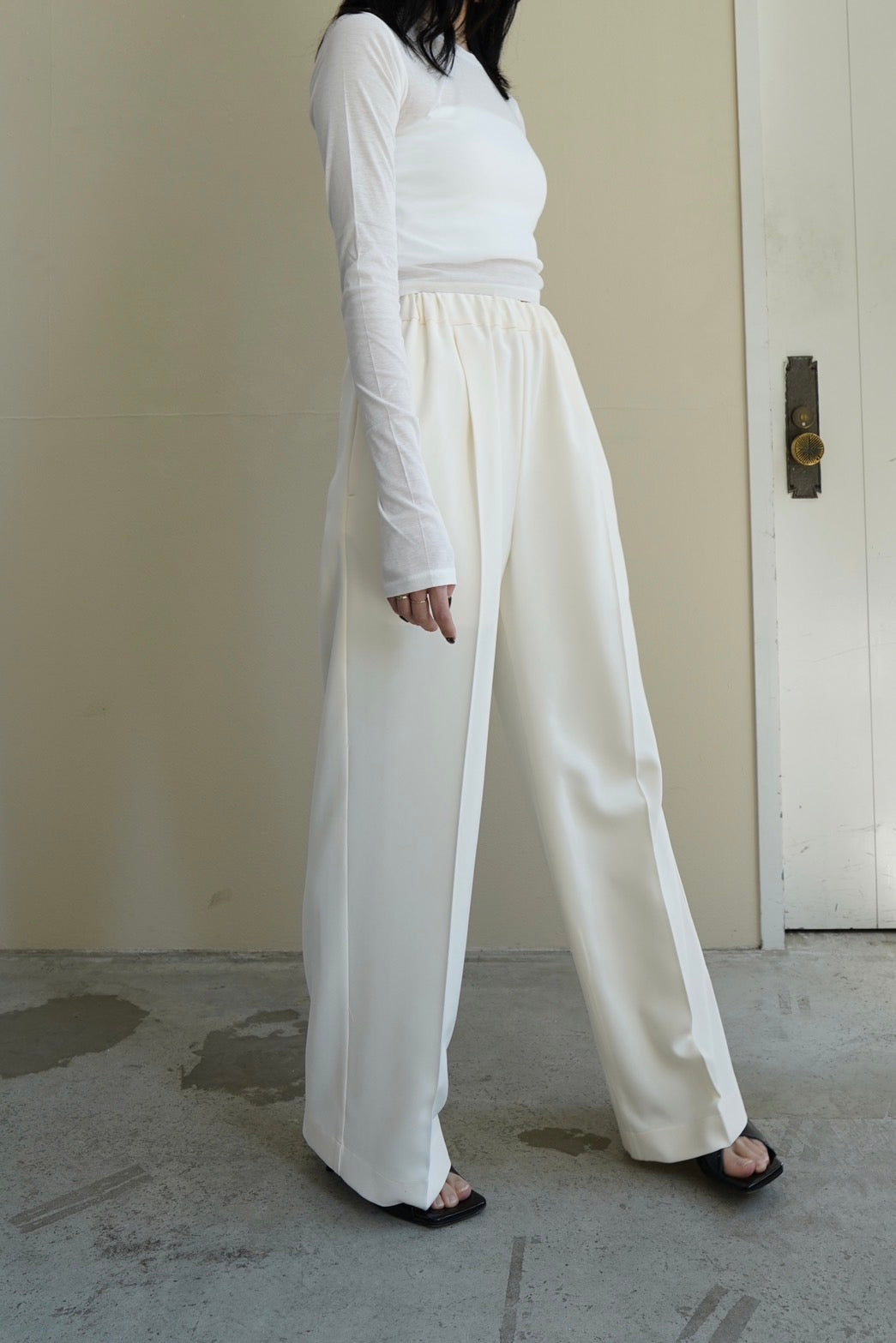 Relax pants - OFF WHITE