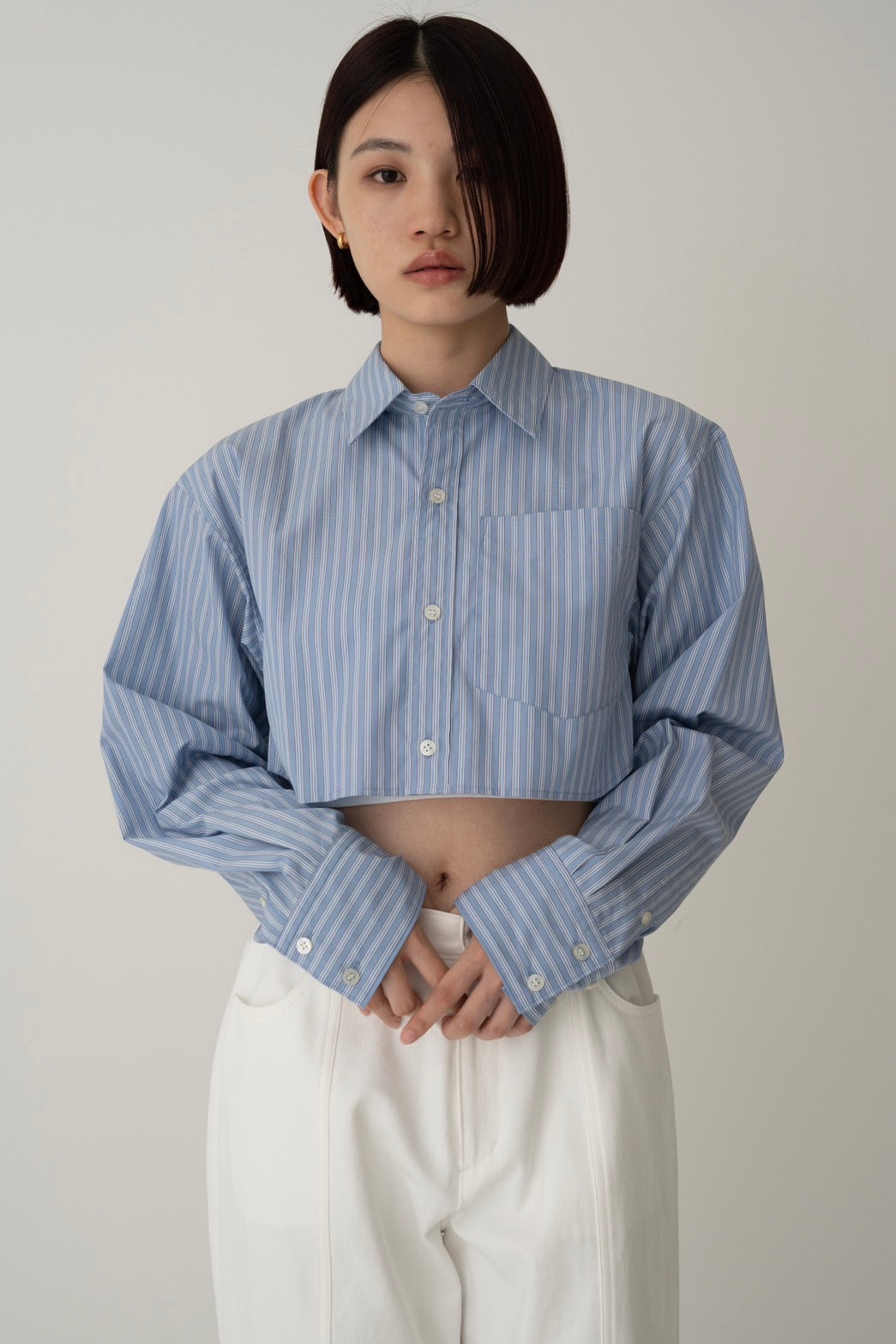 Short shirt - BLUE