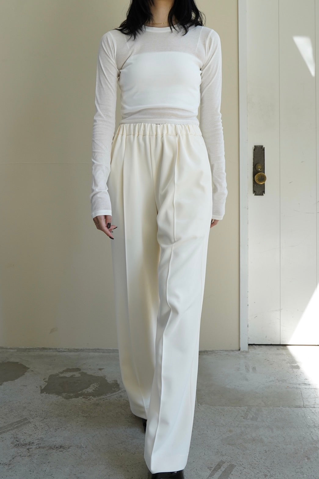 Relax pants - OFF WHITE
