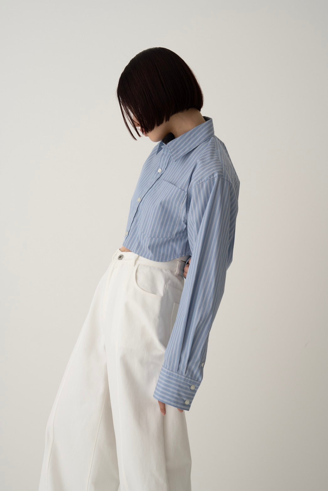 Short shirt - BLUE