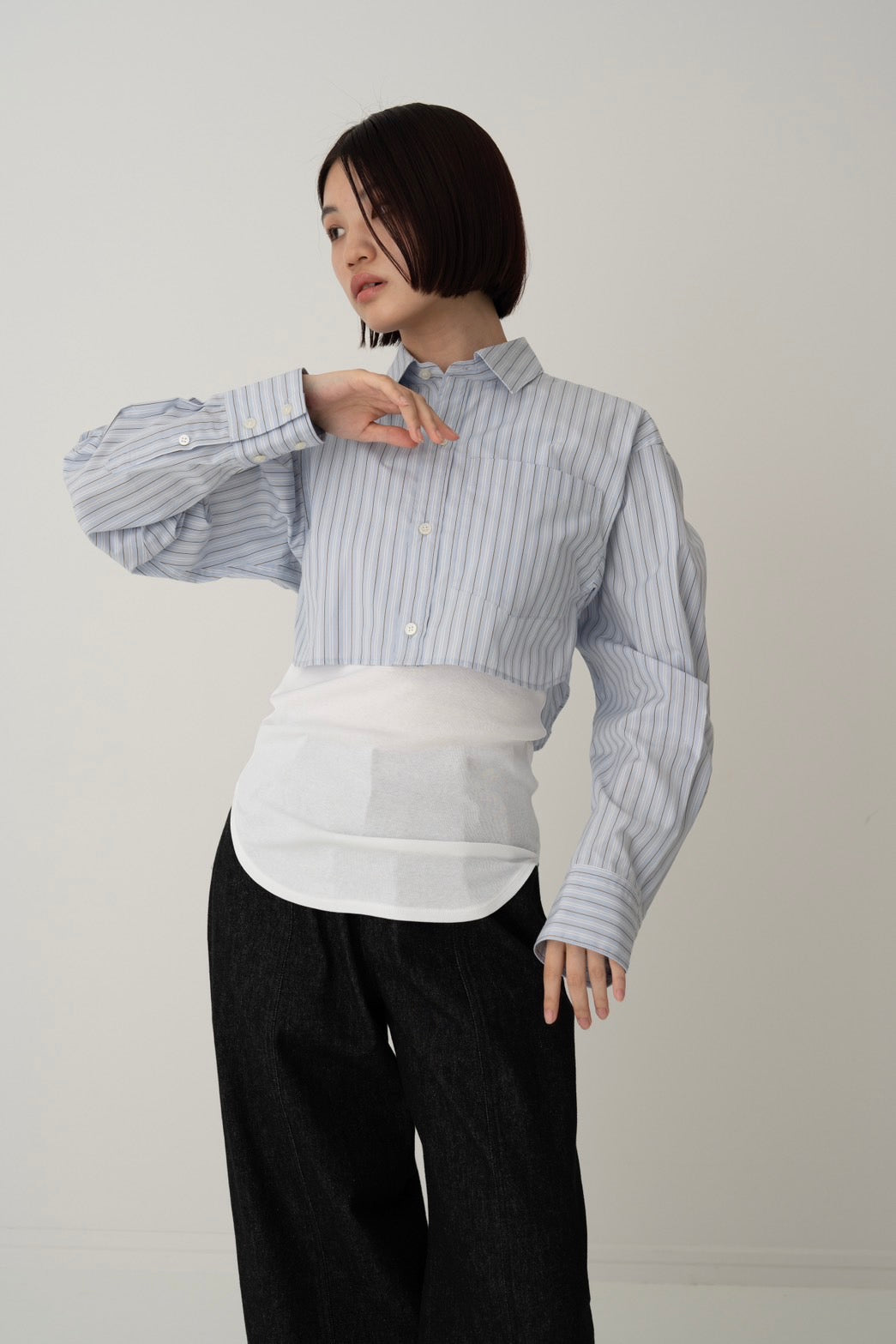Short shirt - LIGHT BLUE