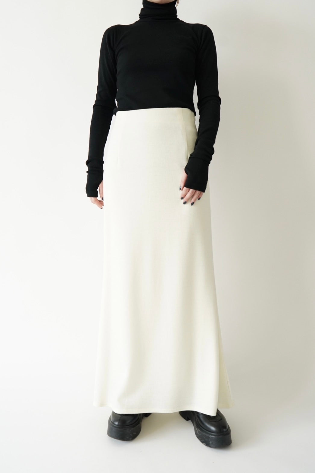 Turtle neck c/s - BLACK