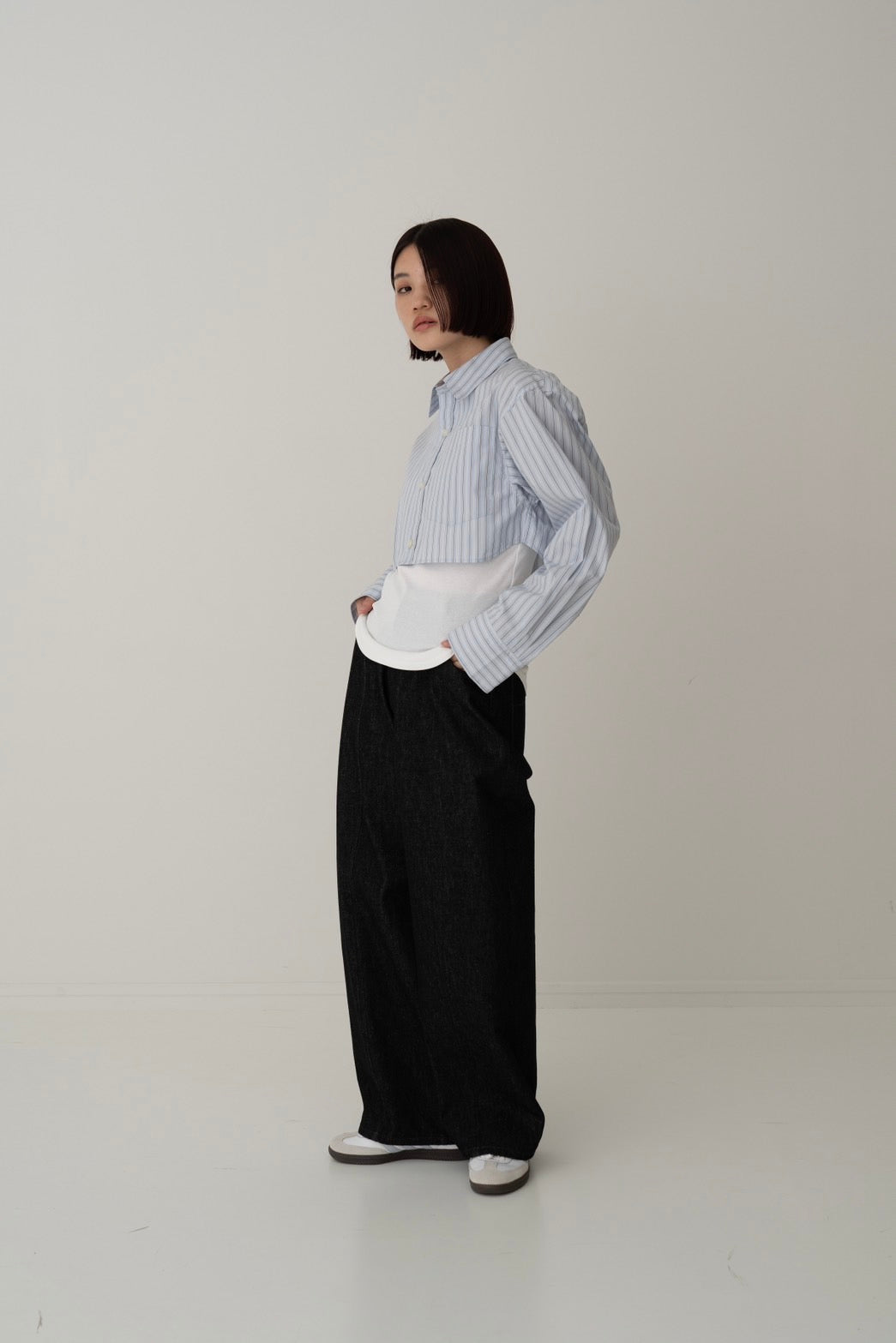 Short shirt - LIGHT BLUE