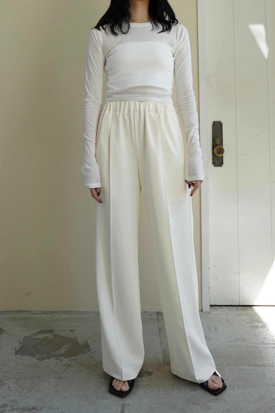 Relax pants - OFF WHITE