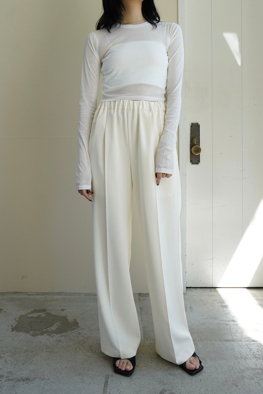 Relax pants - OFF WHITE