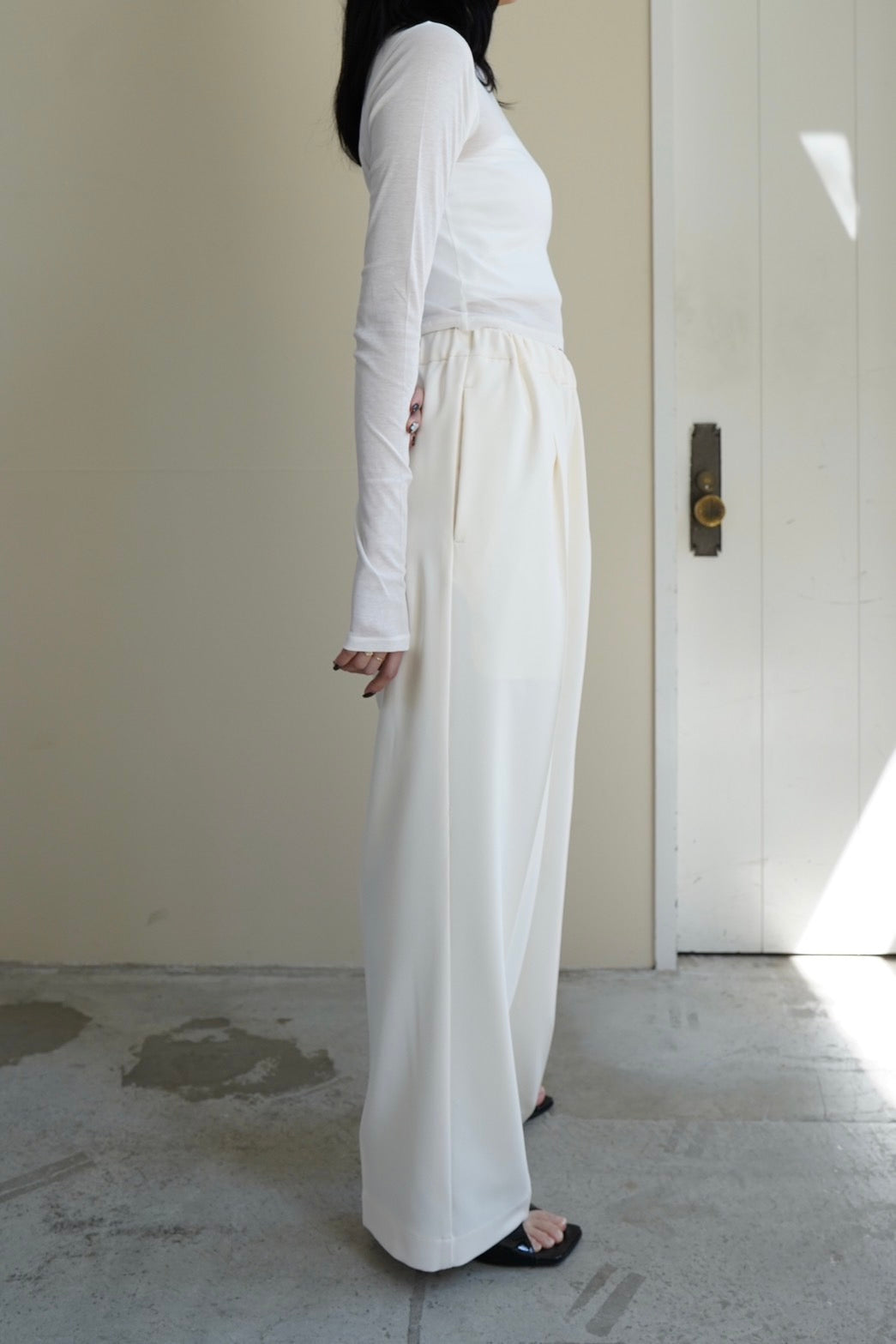 Relax pants - OFF WHITE