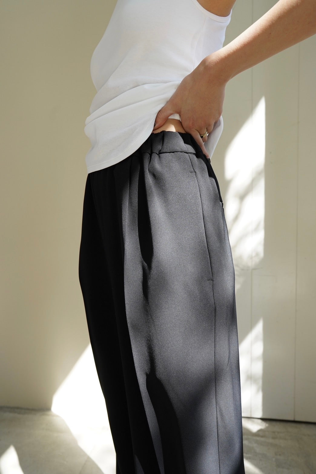Relax pants - BLACK