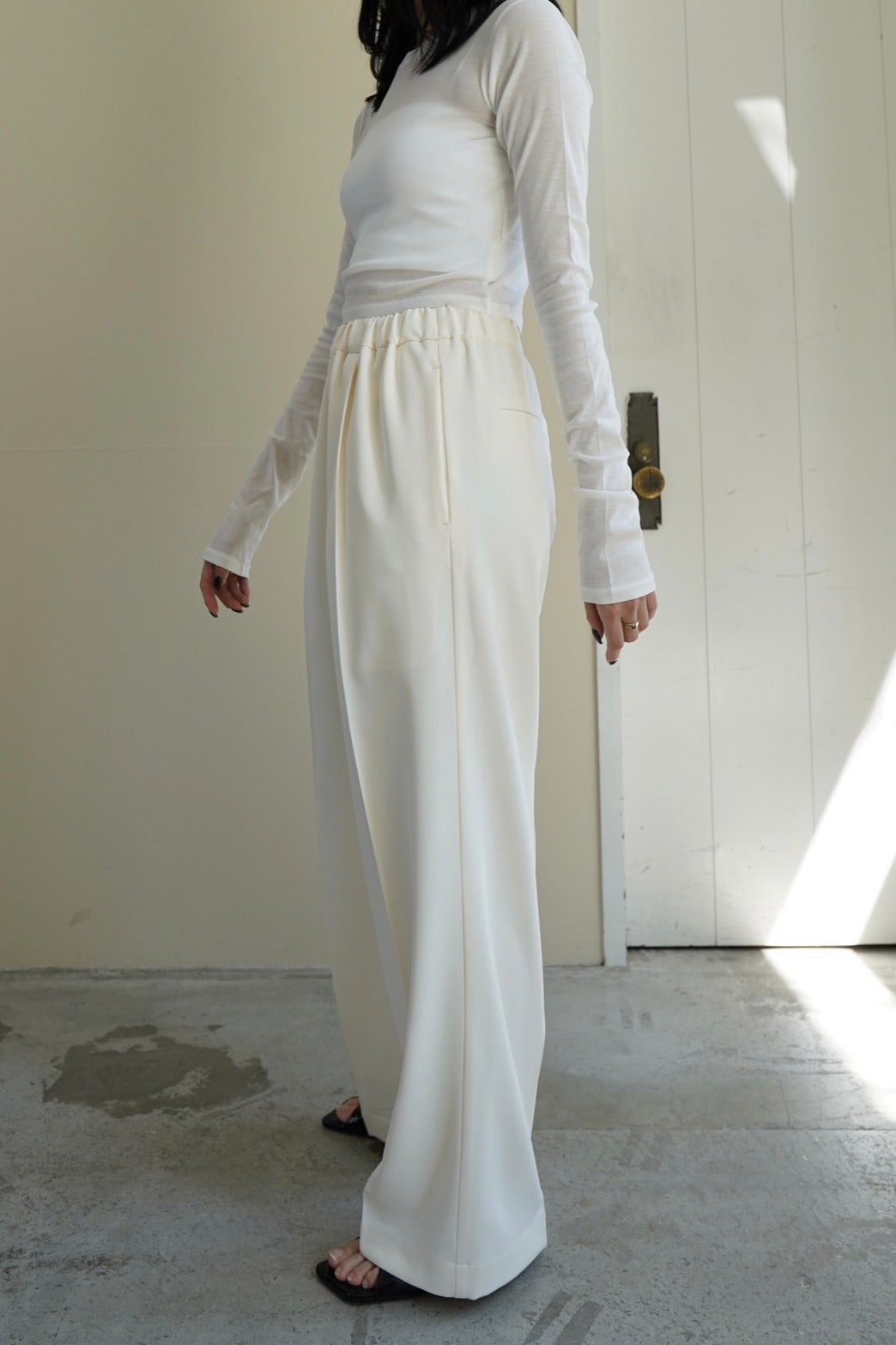 Relax pants - OFF WHITE