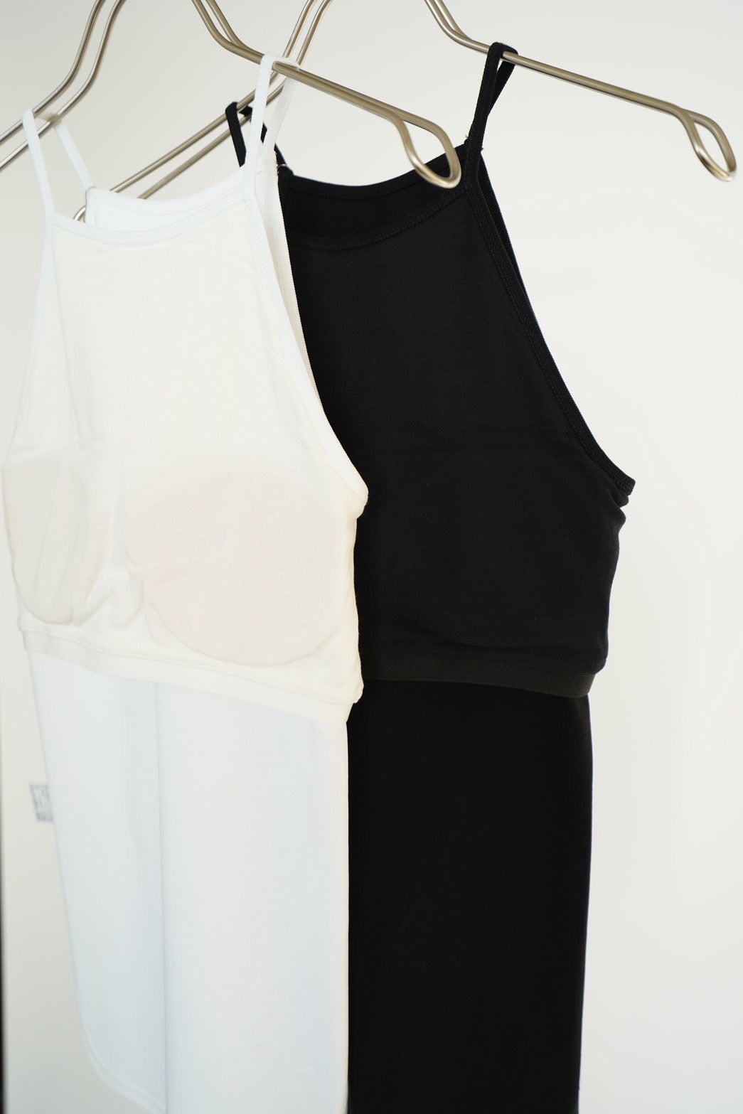 American sleeve cami bra - BLACK