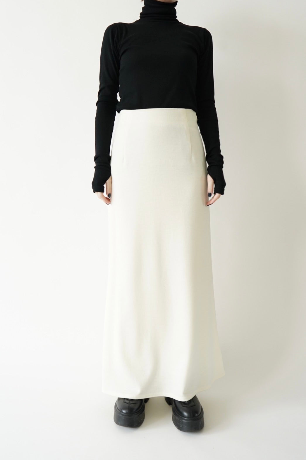 Turtle neck c/s - BLACK