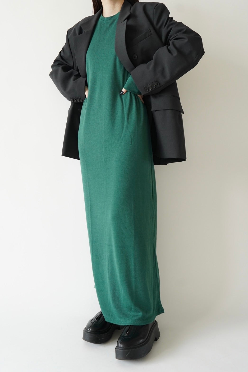 Long onepiece - GREEN