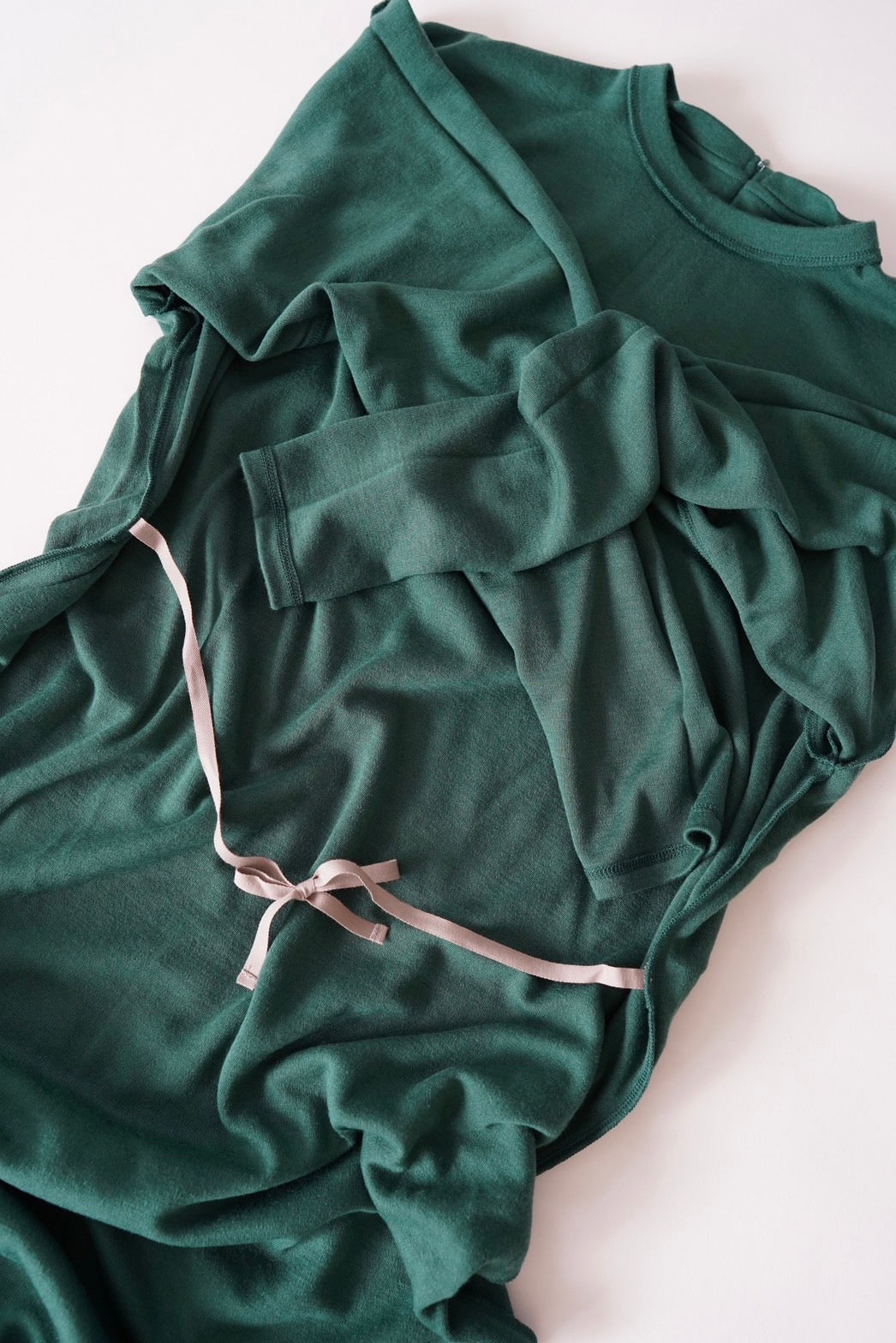 Long onepiece - HEATHER BLACK