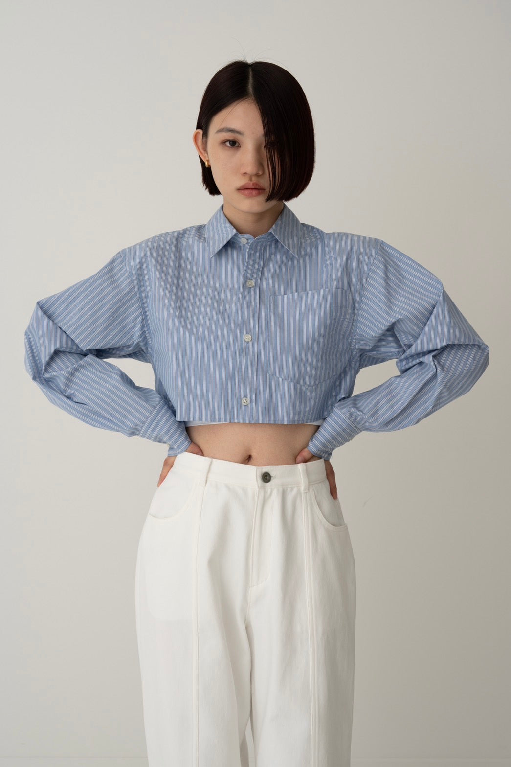 Short shirt - BLUE