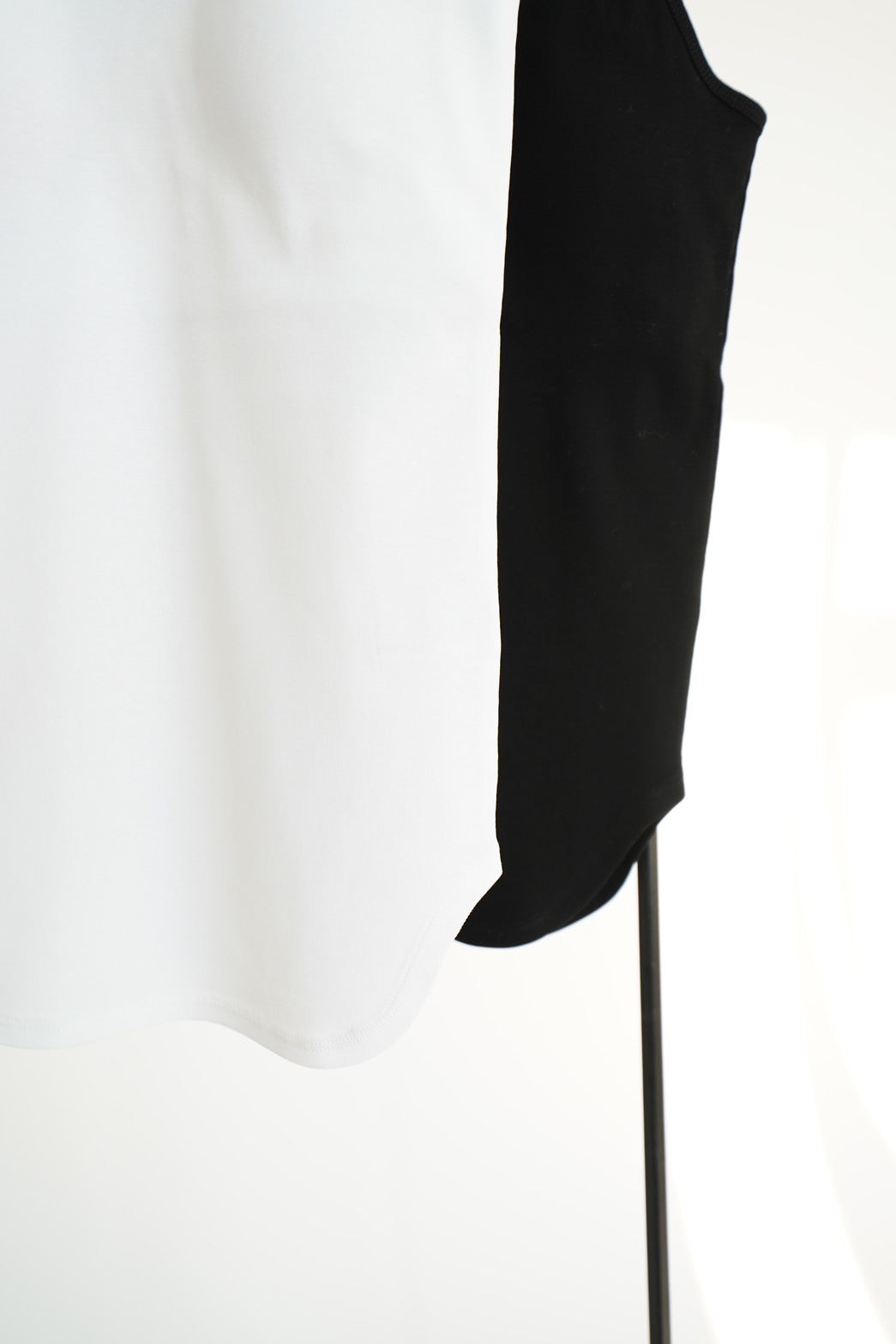 American sleeve cami bra - BLACK