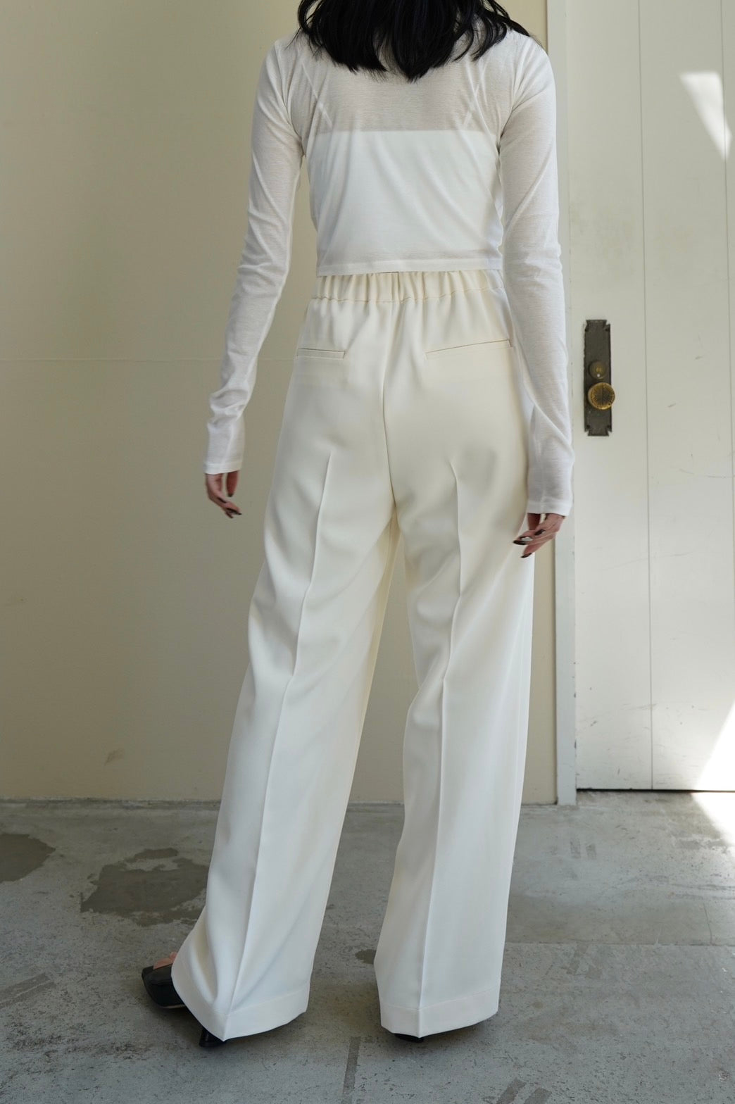 Relax pants - OFF WHITE