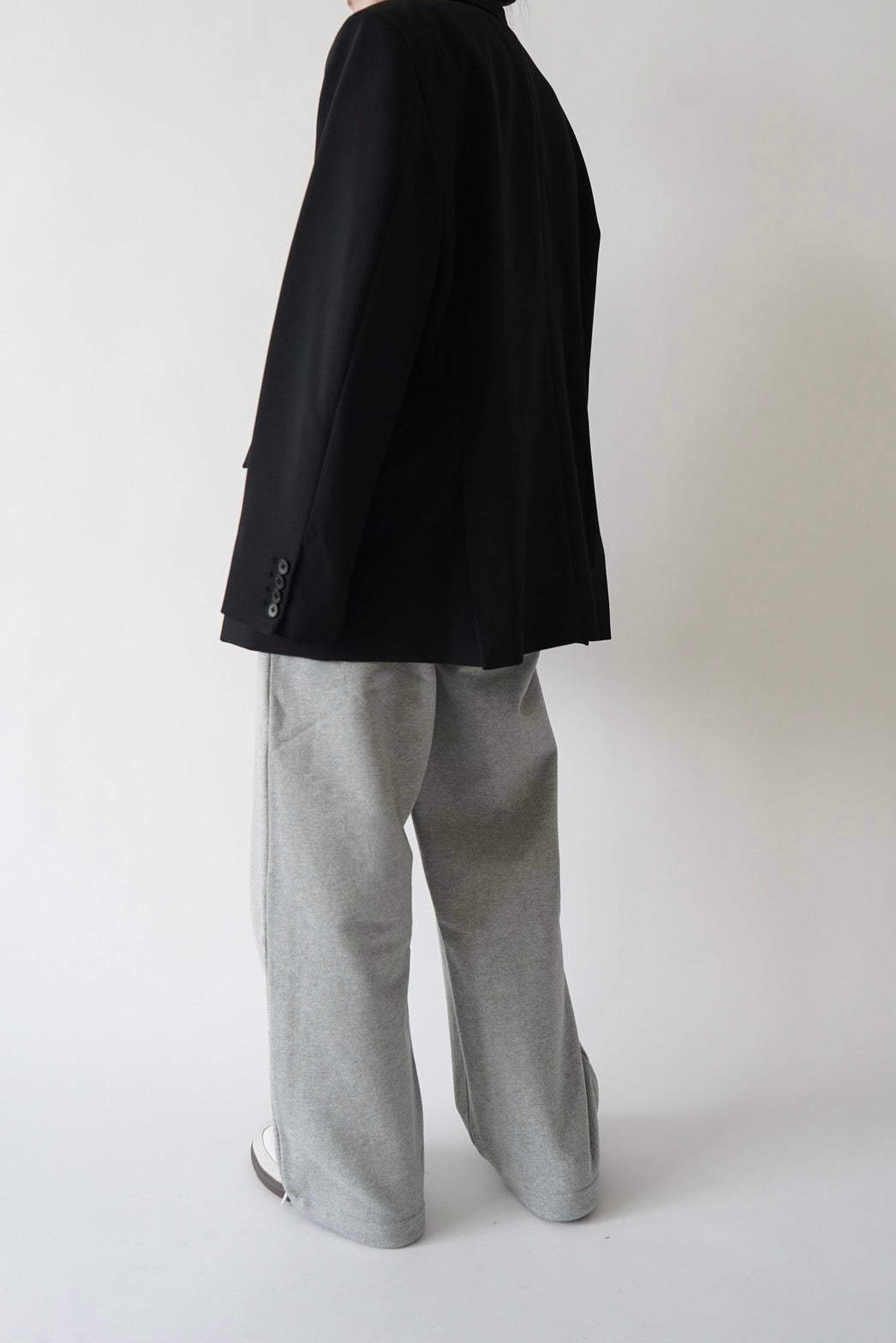 Heavy weight logo sweat pants - GRAY