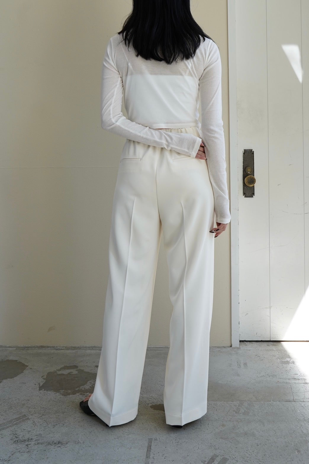 Relax pants - OFF WHITE