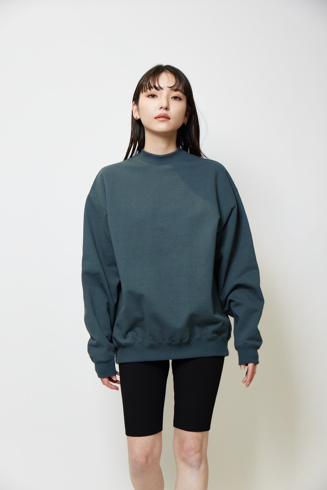 Heavy weight sweat p/o - GREEN