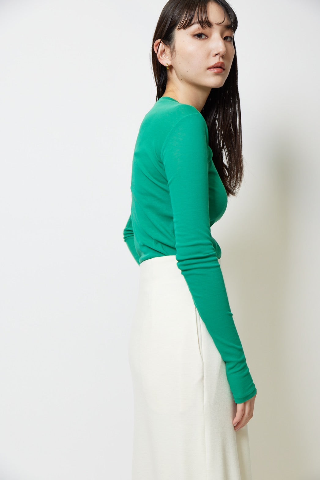 Long sleeve c/s - GREEN