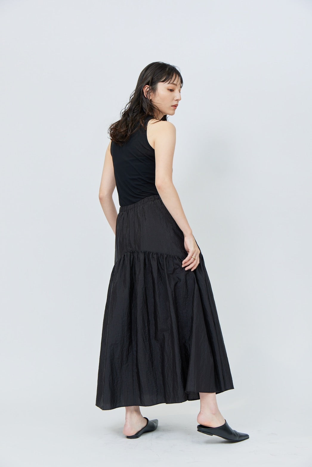 Sheer Tank - BLACK