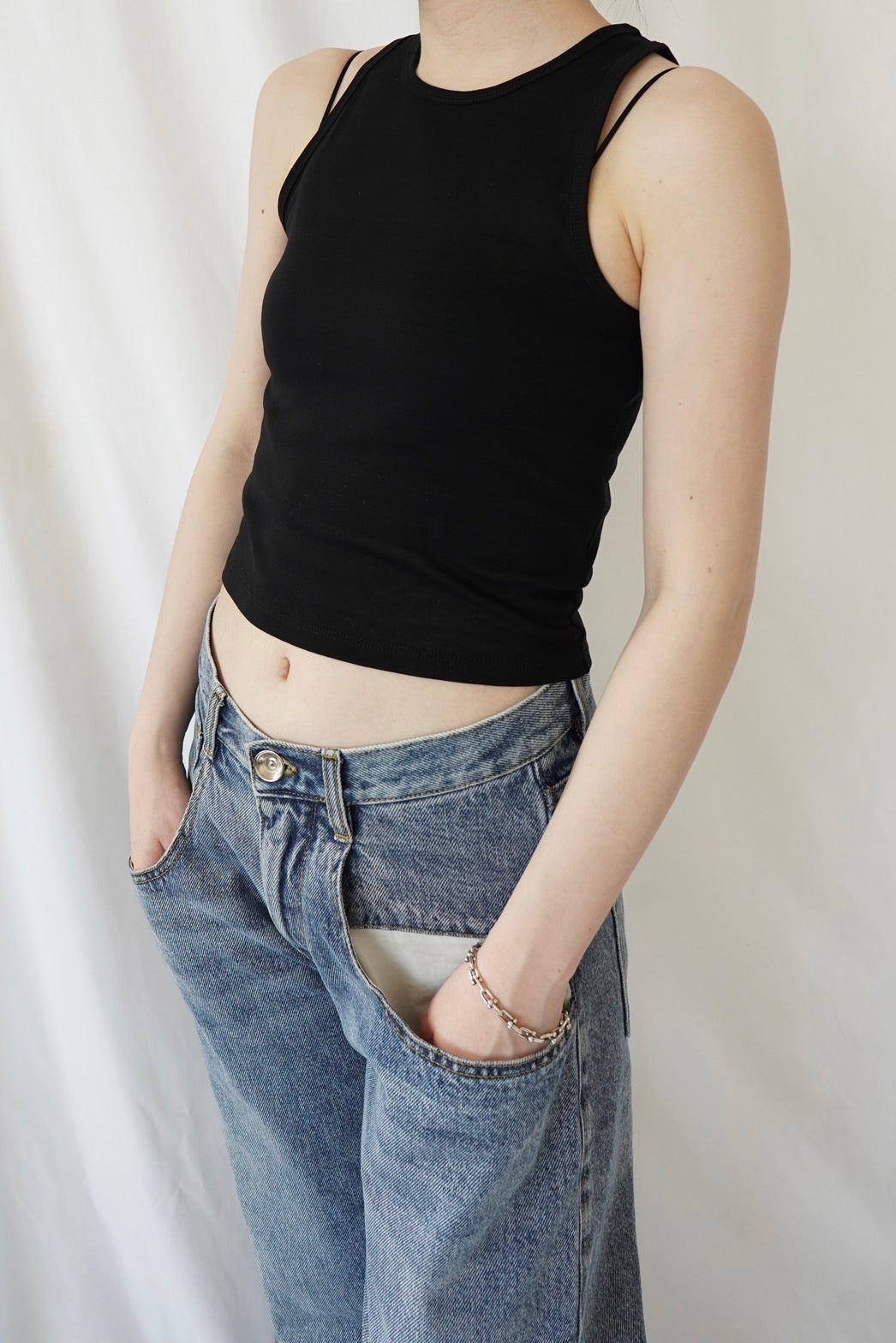 Sheer Tank - BLACK