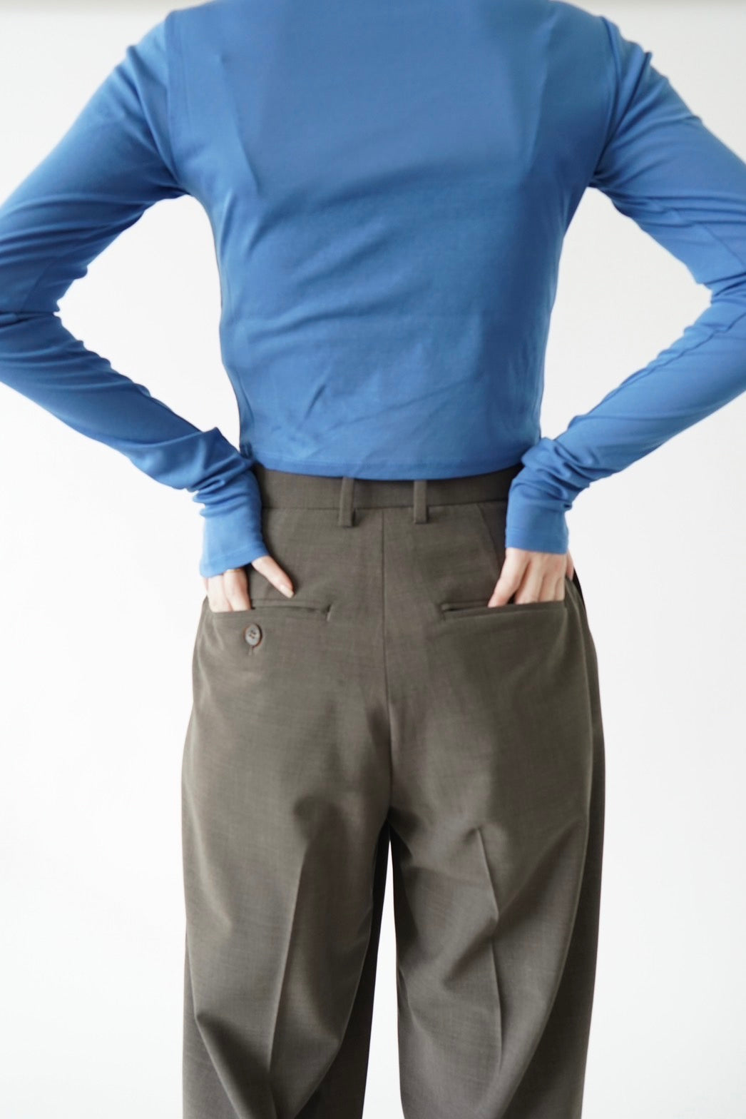 Long sleeve c/s - BLUE