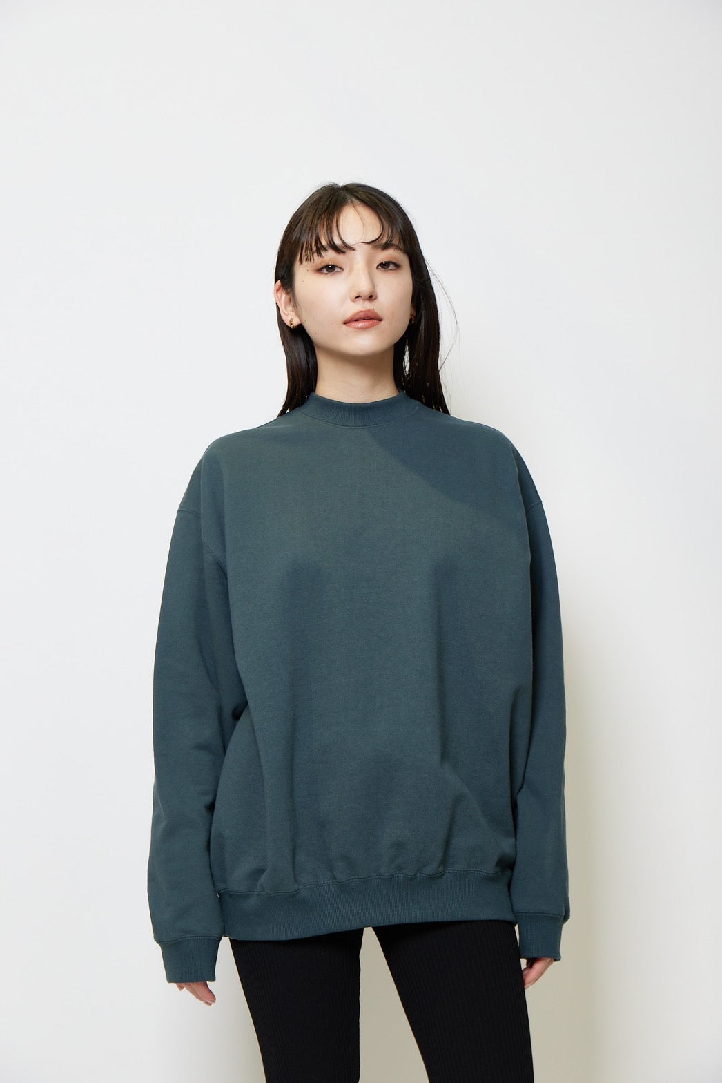 Heavy weight sweat p/o - GREEN