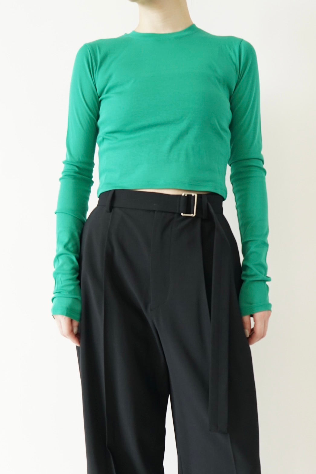 Long sleeve c/s - GREEN