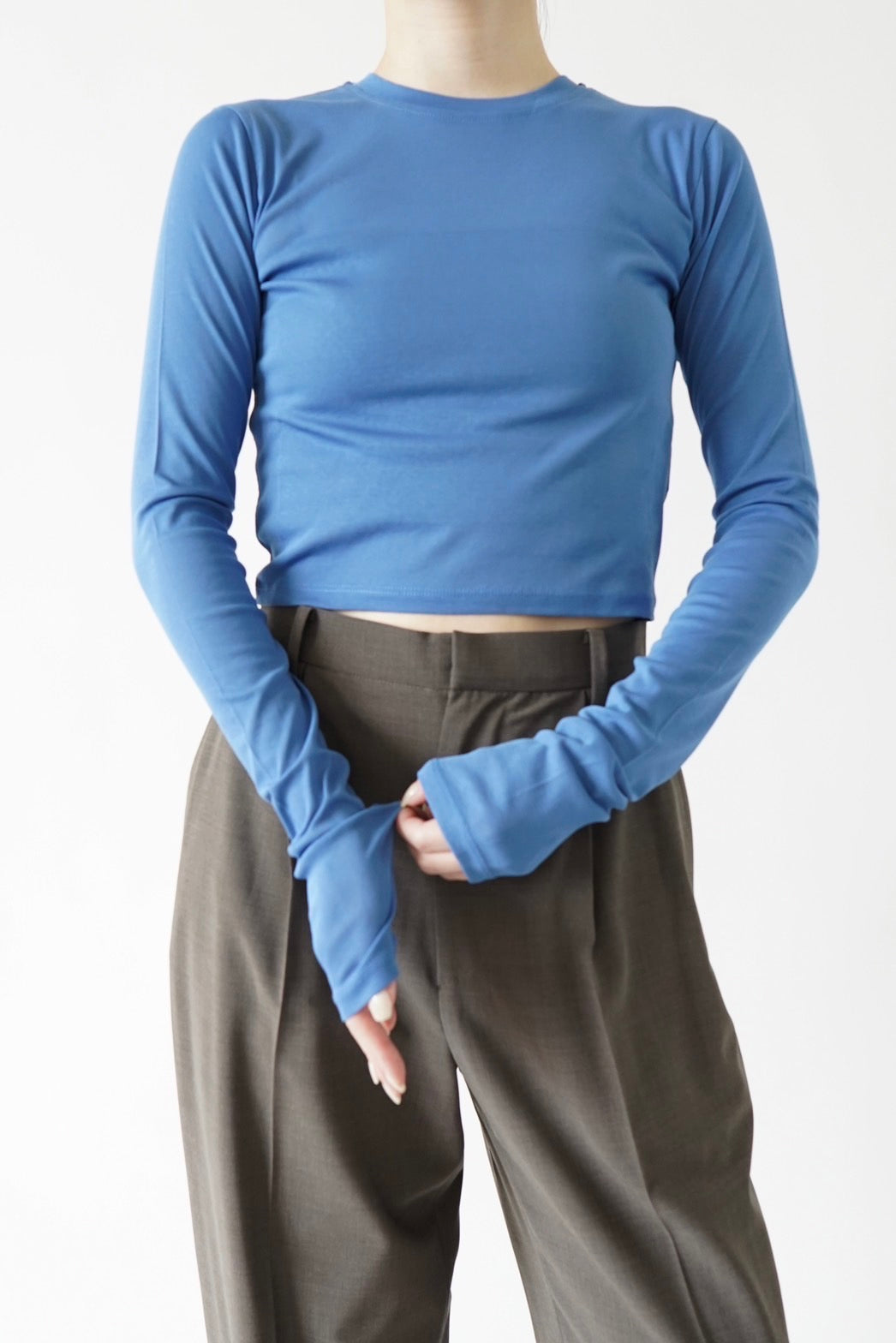 Long sleeve c/s - BLUE