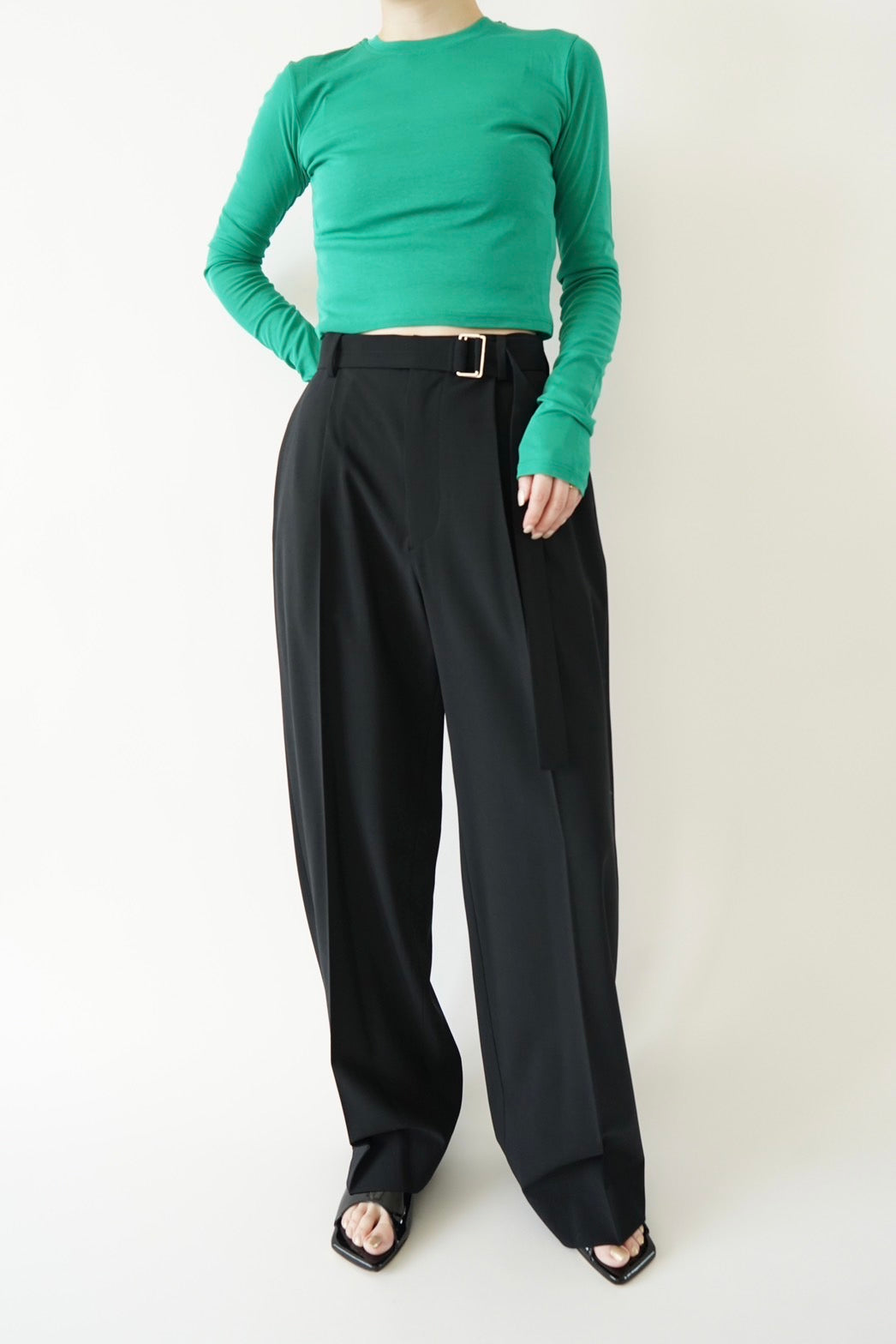 Long sleeve c/s - GREEN