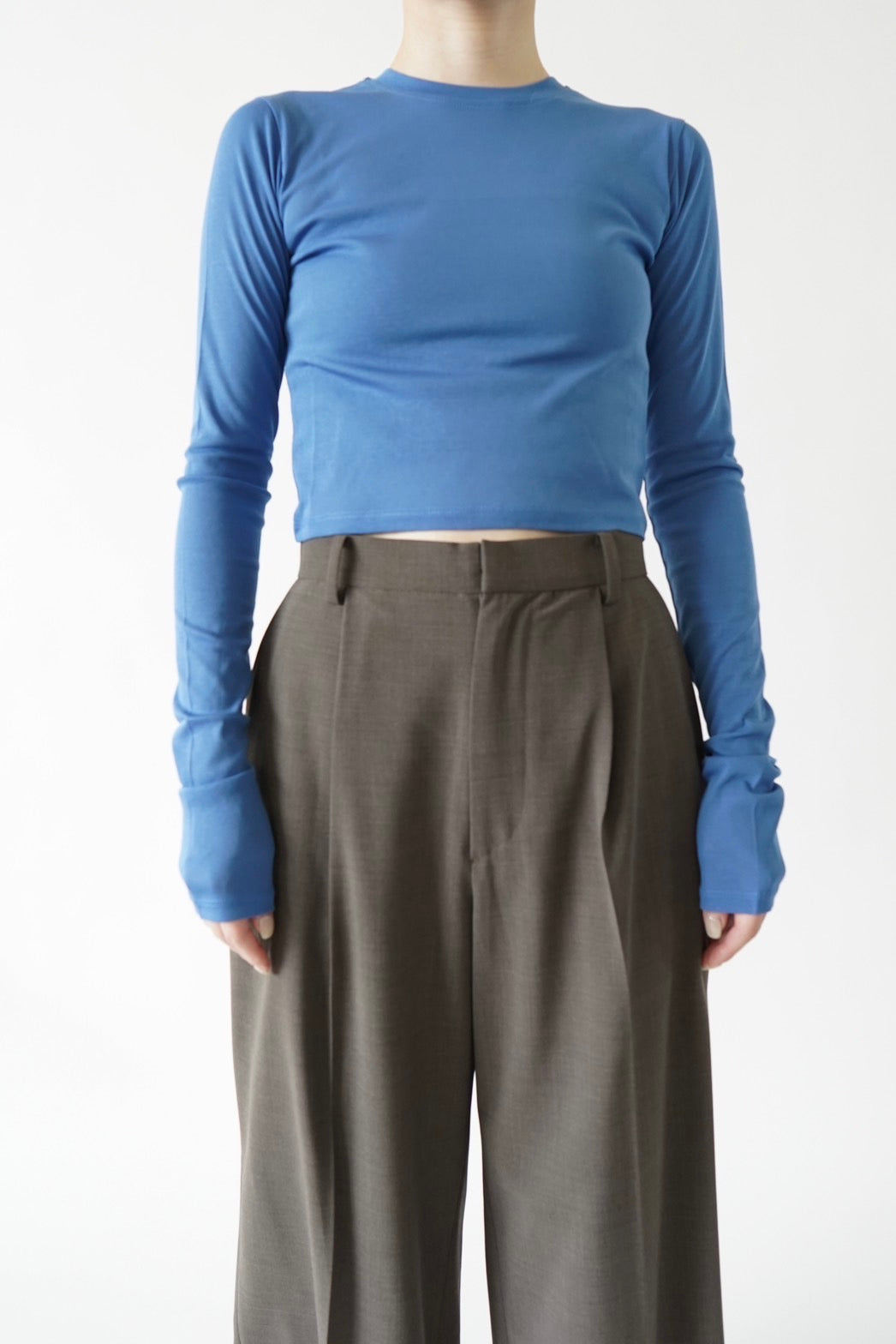 Long sleeve c/s - BLUE