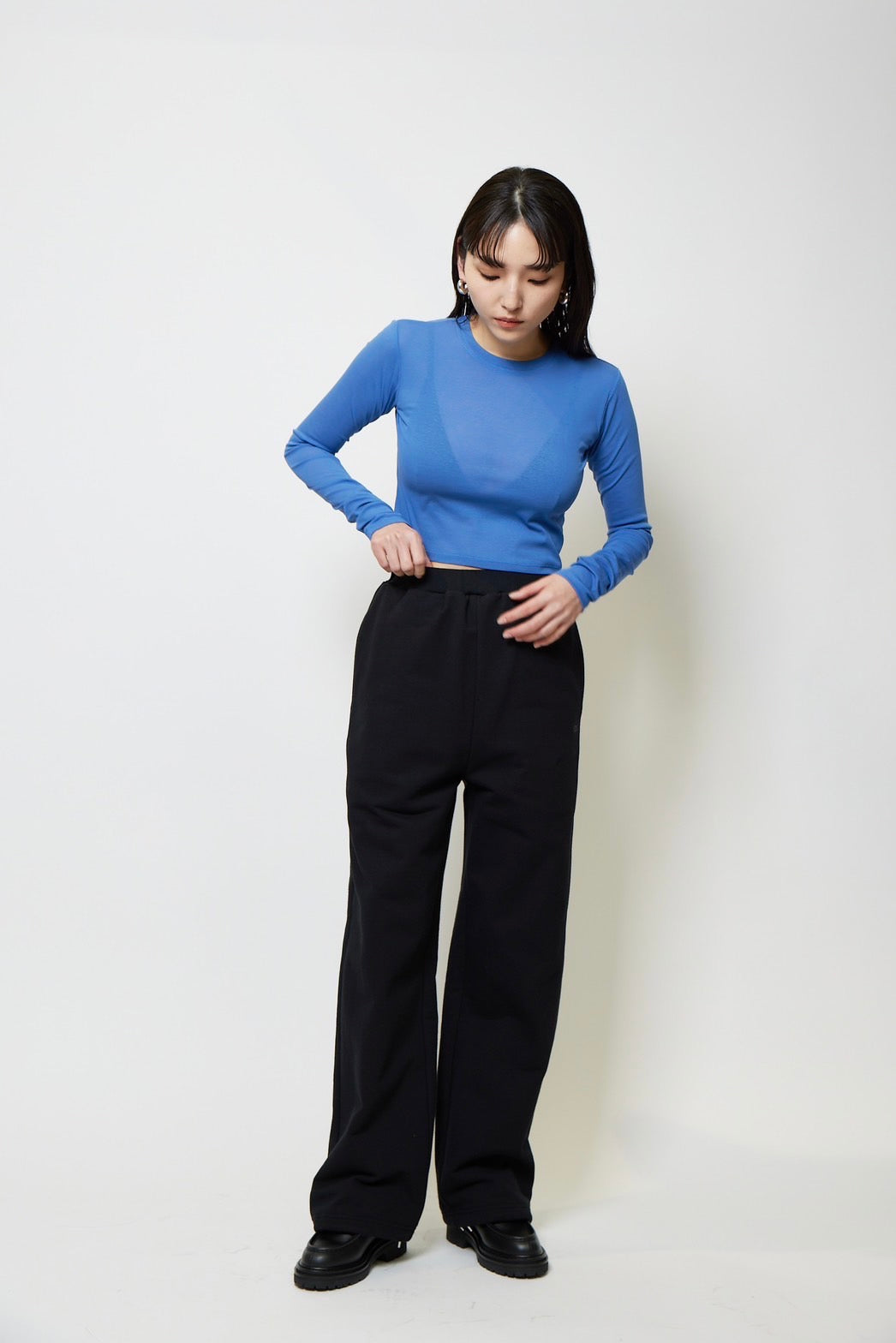 Long sleeve c/s - BLUE