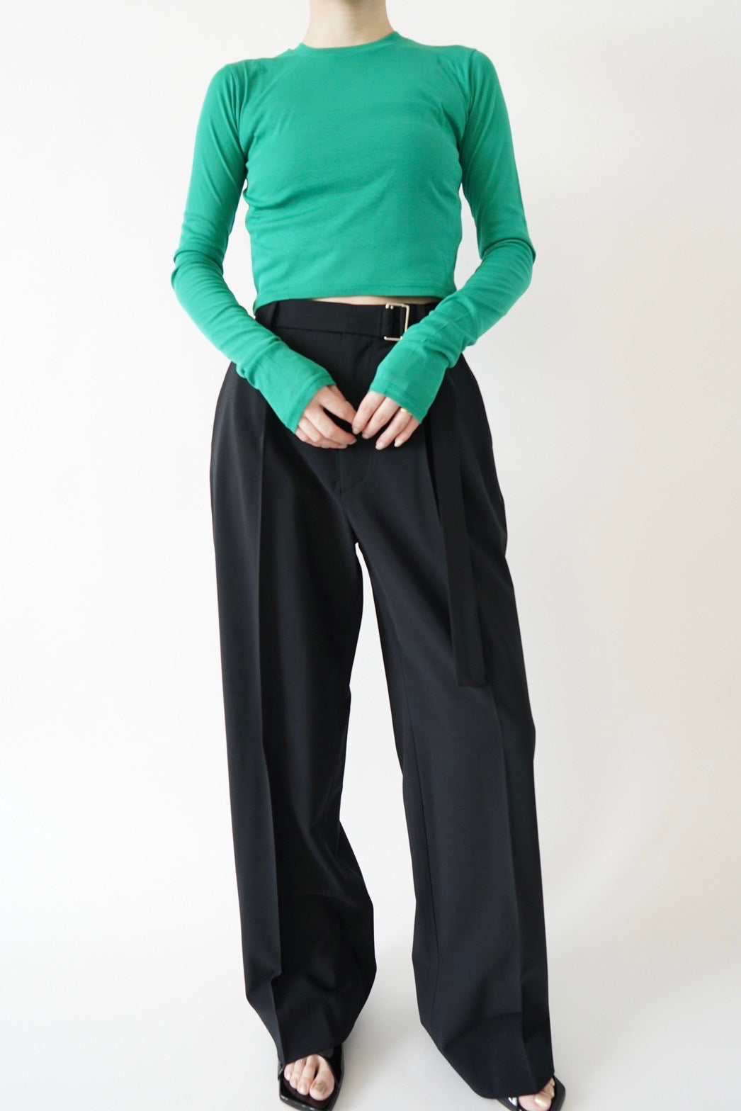 Long sleeve c/s - GREEN