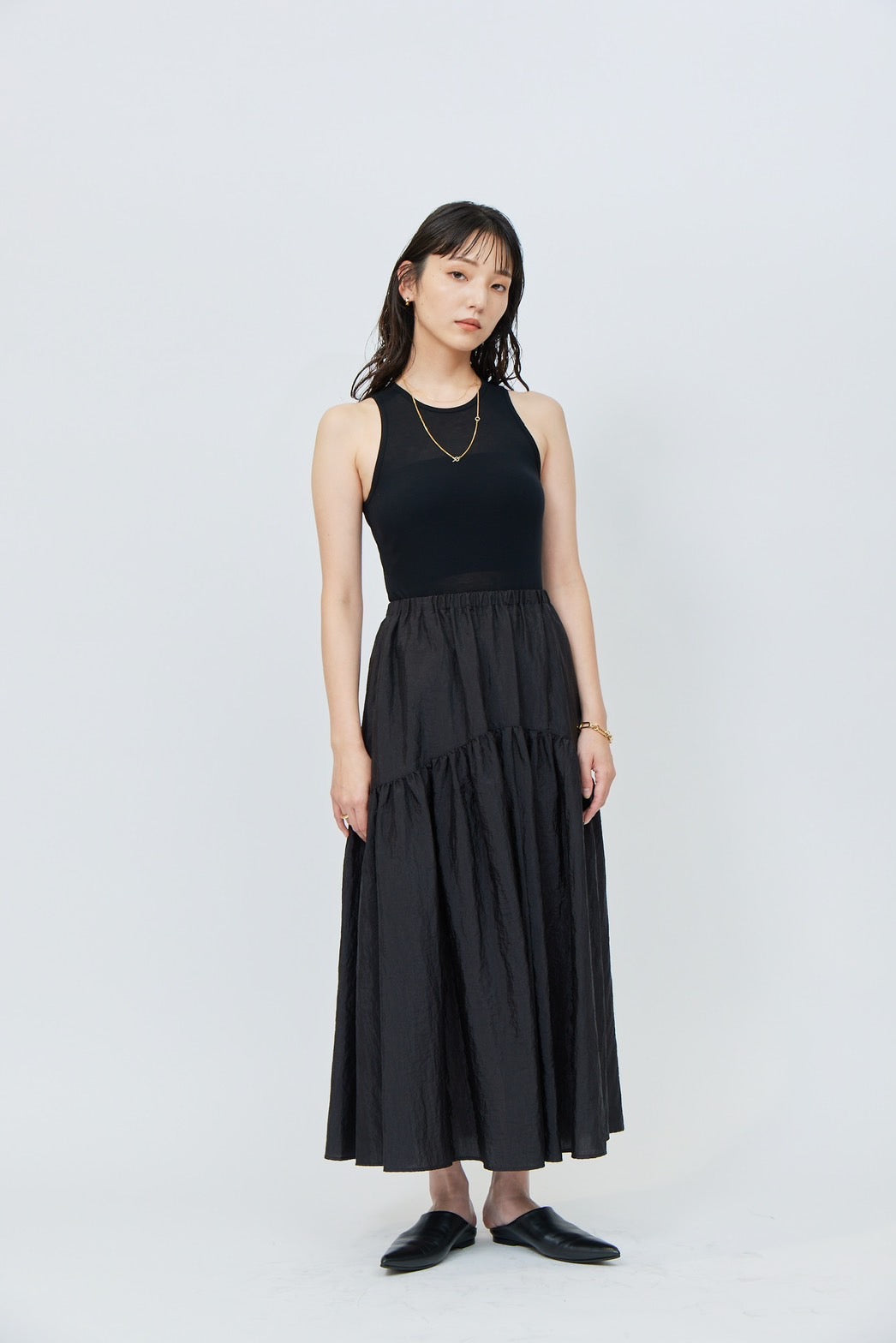 Sheer Tank - BLACK