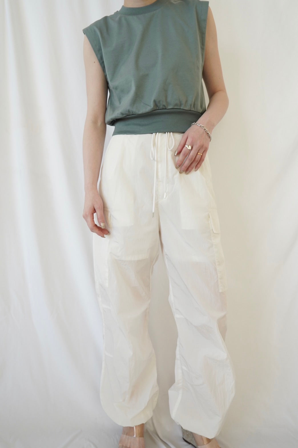Sleeveless C/S - GREEN