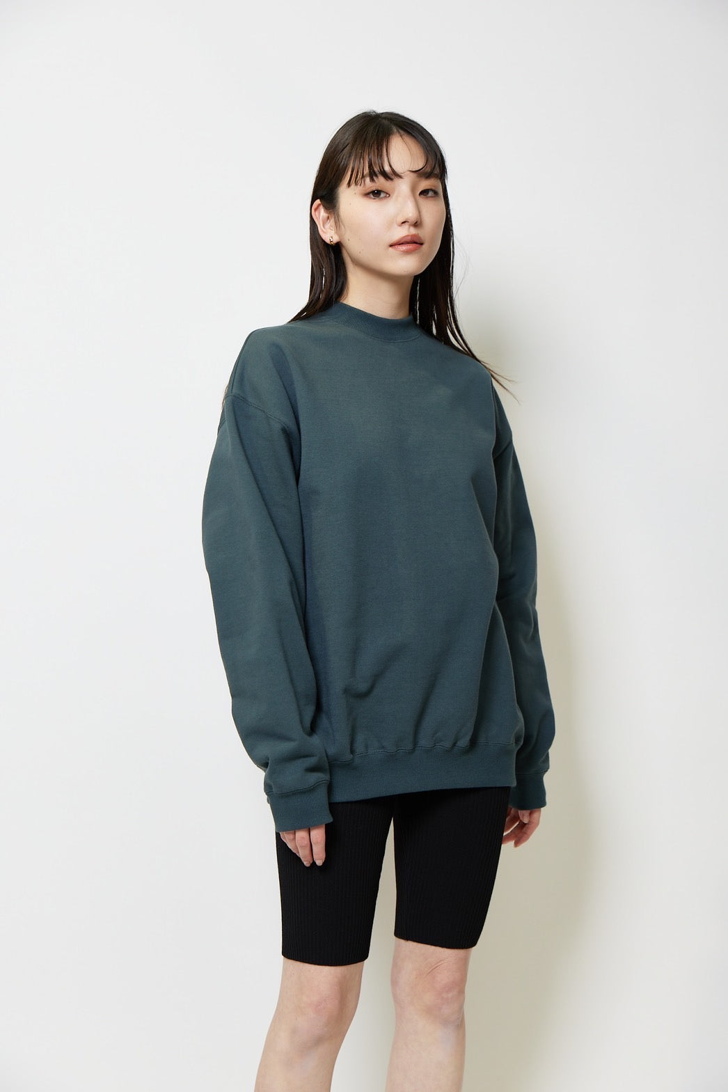 Heavy weight sweat p/o - GREEN