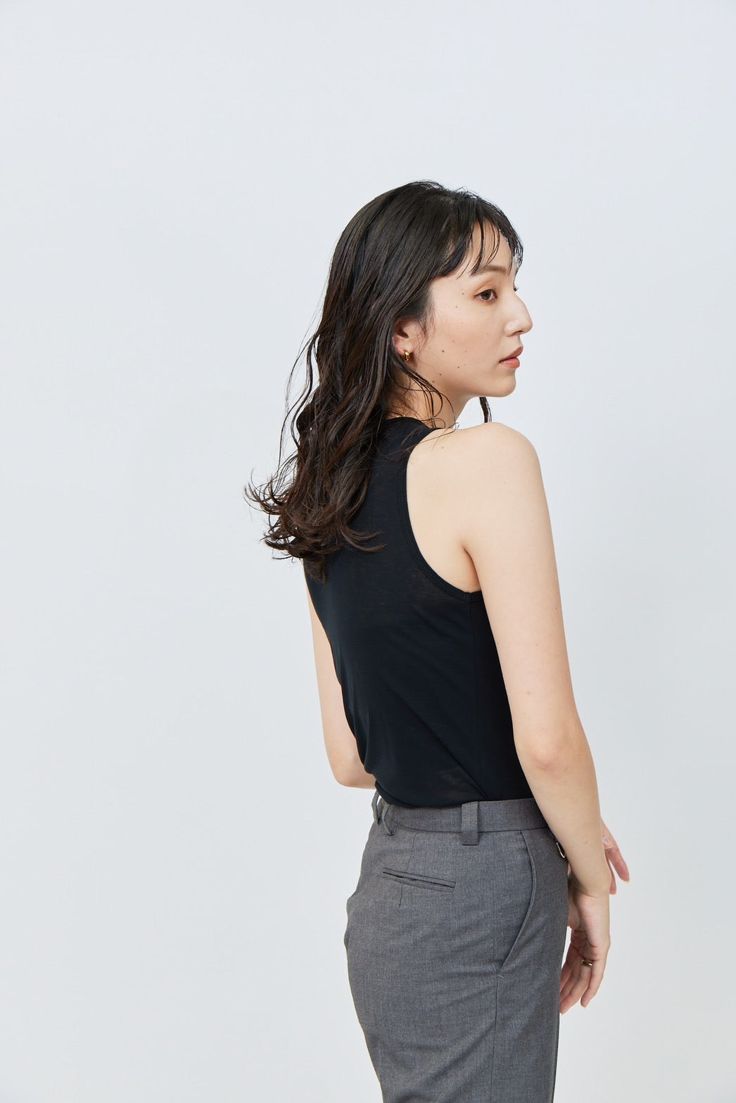Sheer Tank - BLACK