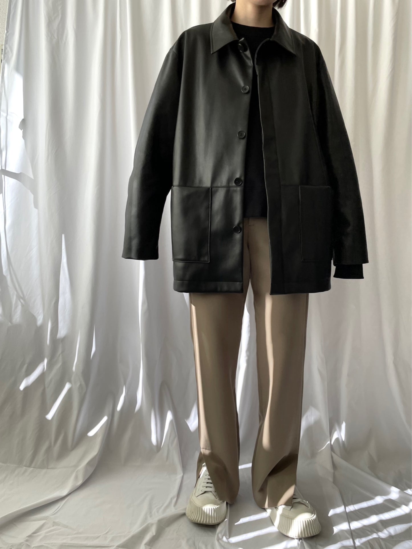BASIC SLIT PANTS