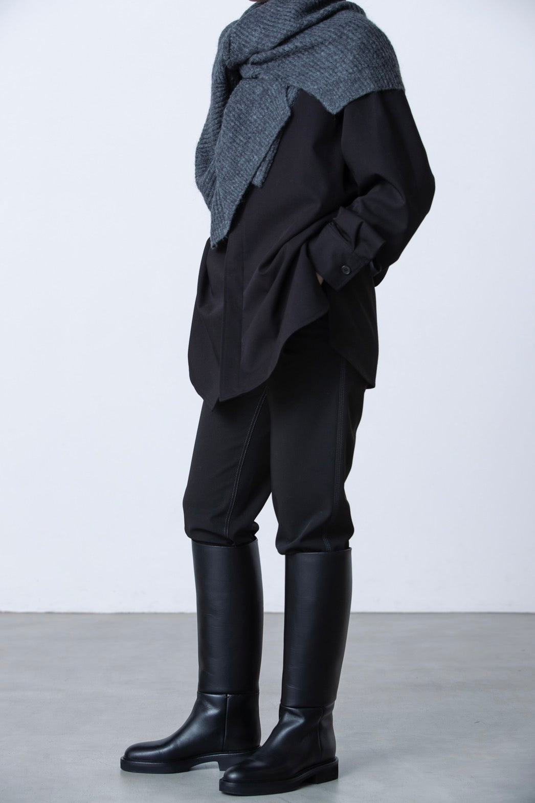 HIGH WAIST FIT PANTS