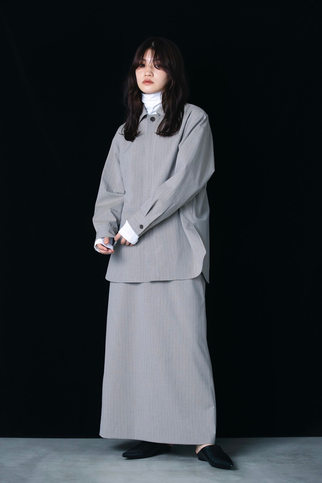 A-LINE LONG SKIRT