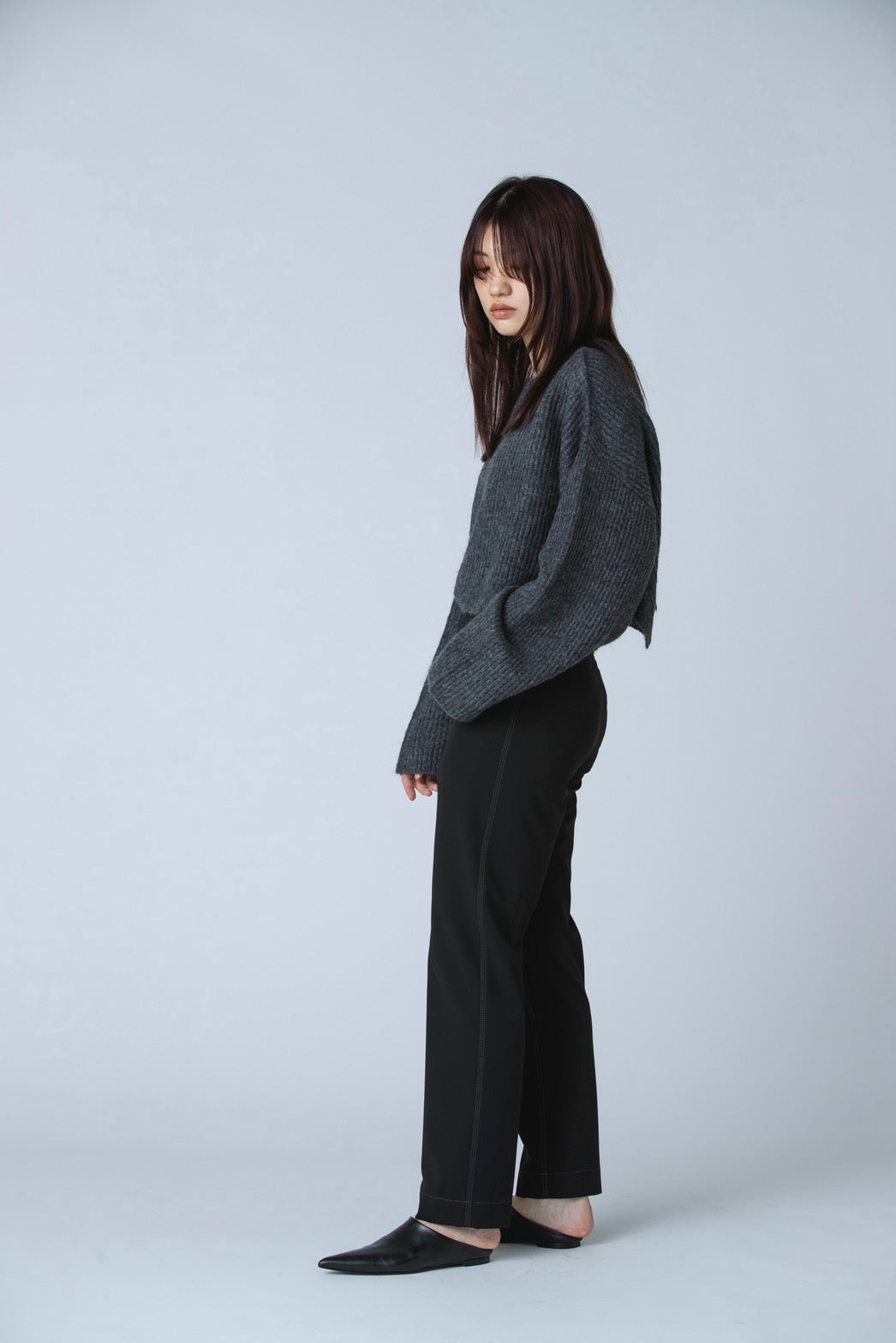HIGH WAIST FIT PANTS