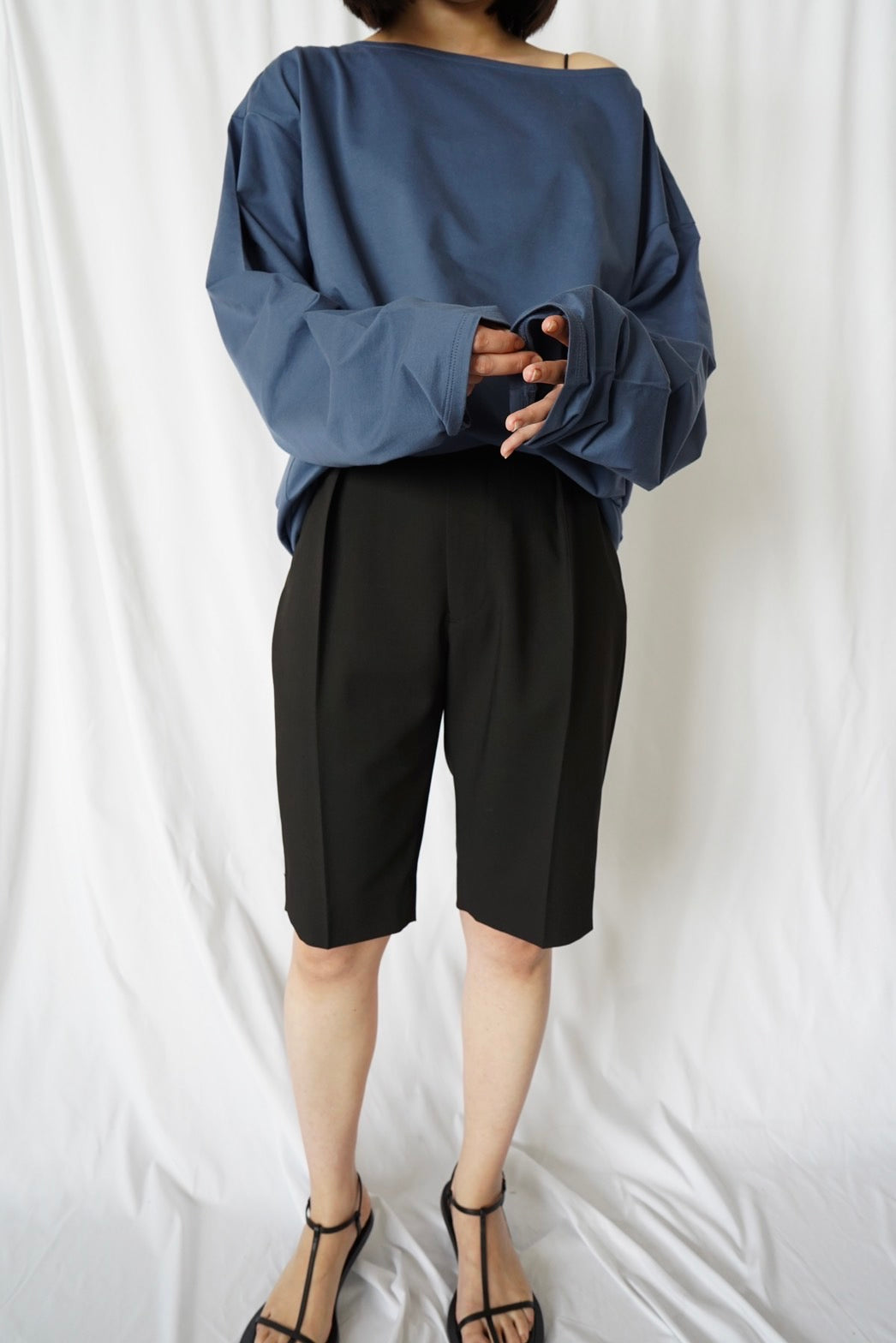 Bermuda Pants - BLACK