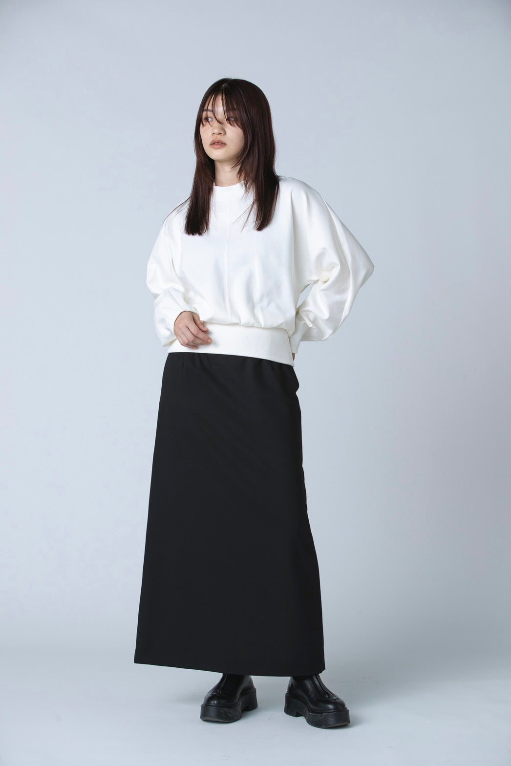 A-LINE LONG SKIRT