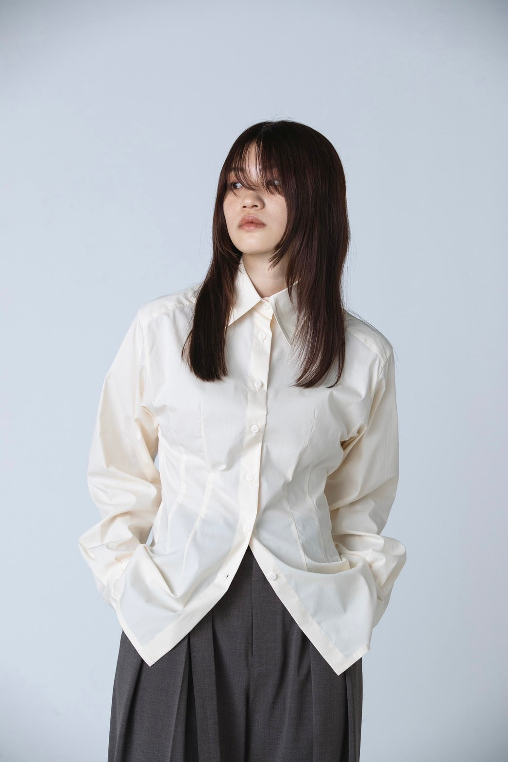 WAIST TUCK SHIRT
