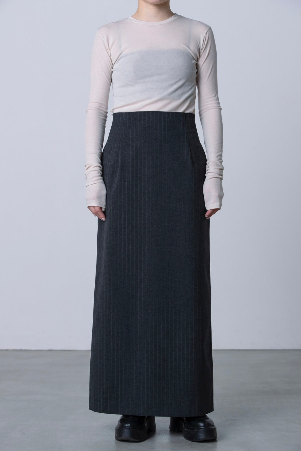 A-LINE LONG SKIRT